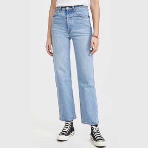 LEVI'S Ribcage Straight Ankle Jean in Tango Gossip